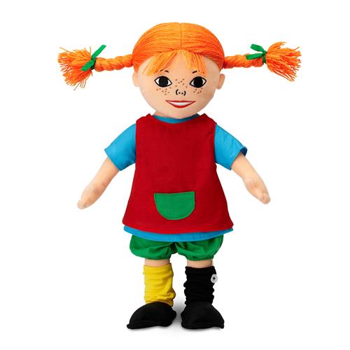 Micki Pippi Dukke, 40 Cm Multi  Multi-OS  Rød  One Size 10+ Months unisex