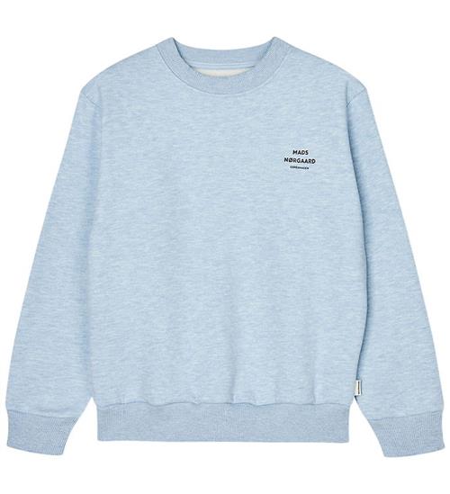 Mads Nørgaard Sewatshirt - Light Blue Melange