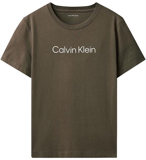 Calvin Klein T-shirt - Logo - Wren